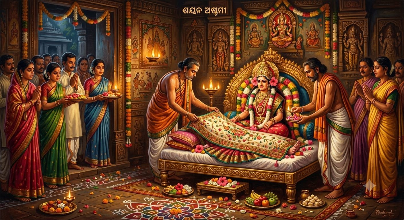 ମା’ ରାମଚଣ୍ଡୀଙ୍କ ଶୟନ ଅଷ୍ଟମୀ ନୀତି
